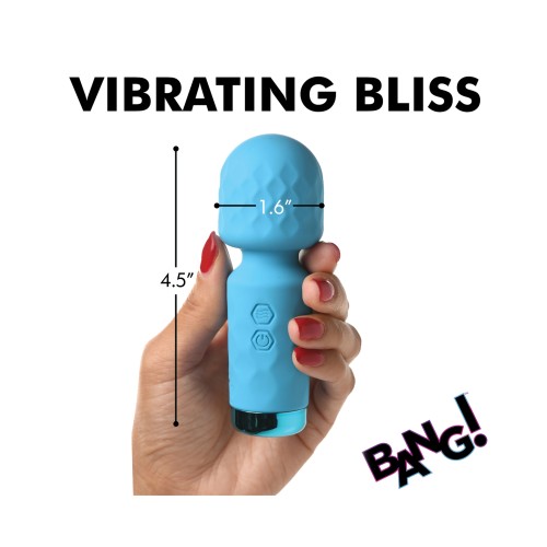 Bang! Mini Silicone Wand - Blue