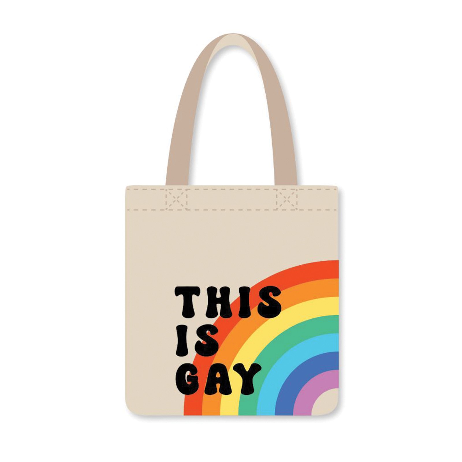 This Is Gay Rainbow Reusable Tote Online