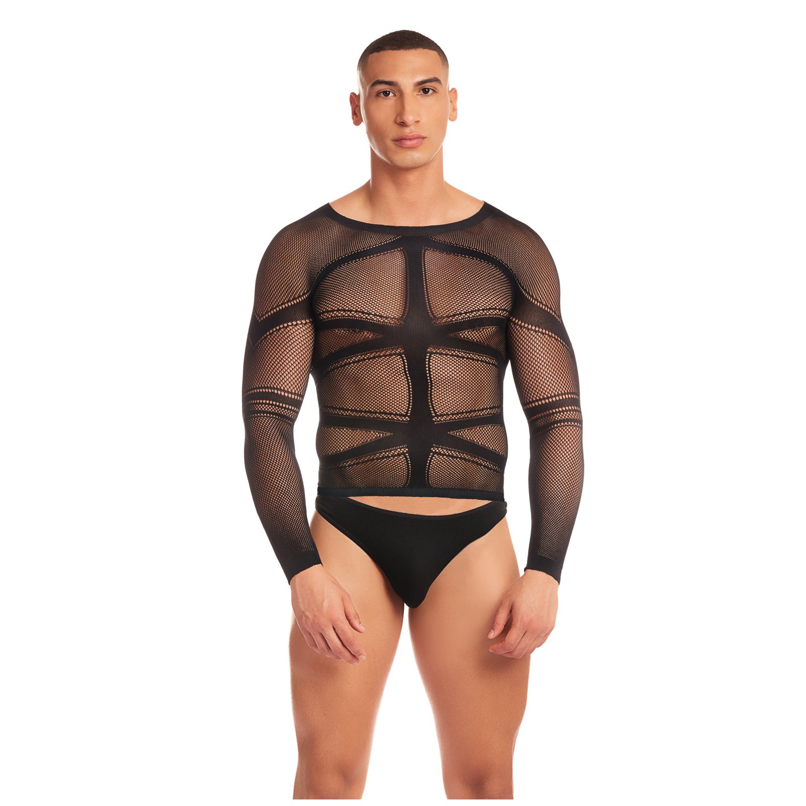 Rainbow Party Cam Boy Mesh Set - Flirty and Fun