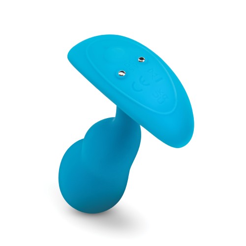 b-Vibe Plug Ajustado P-Spot Control Remoto Azul