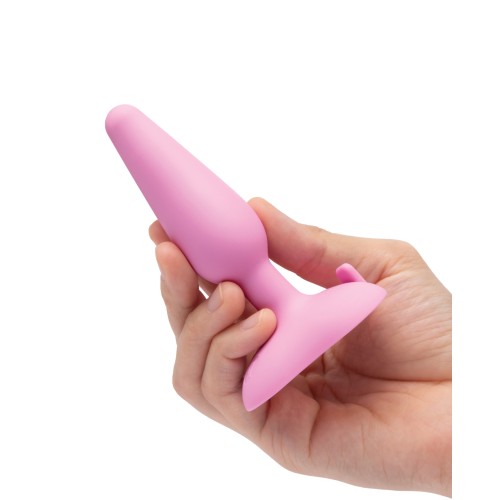 Plug Anal Vibrador Tapered para Principiantes b-Vibe - Rosa