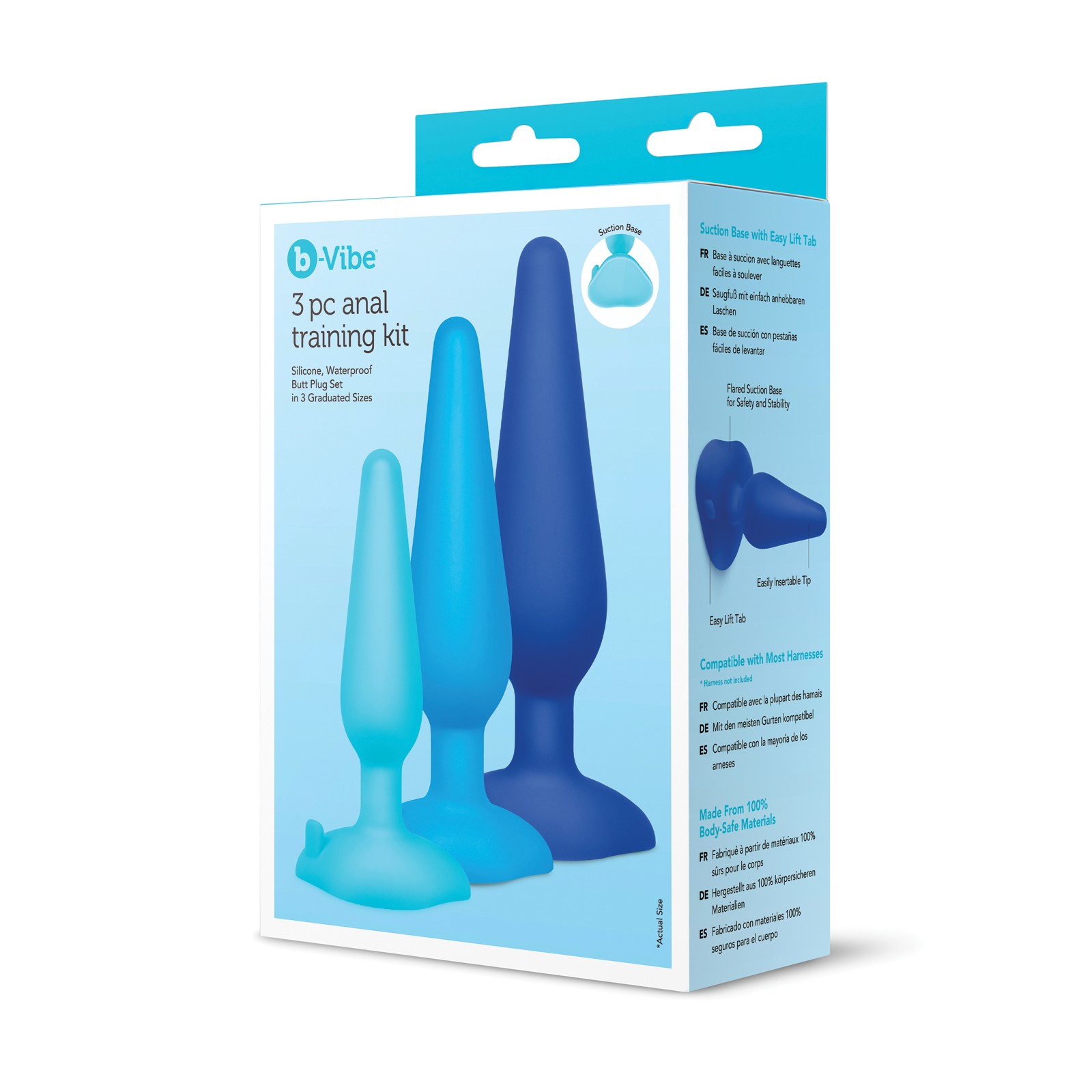 Kit de Entrenamiento Anal b-Vibe Set de 3 Piezas