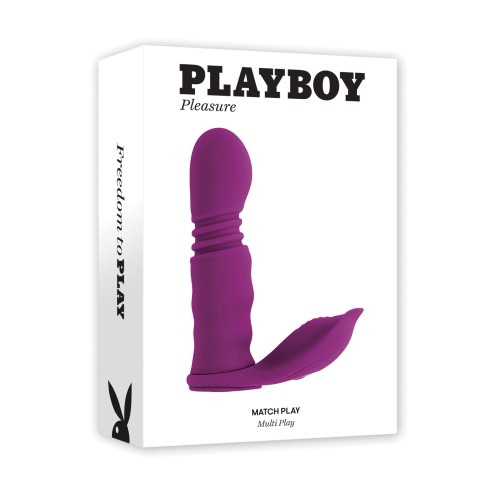 Playboy Dual Vibrator Match Play Fuchsia