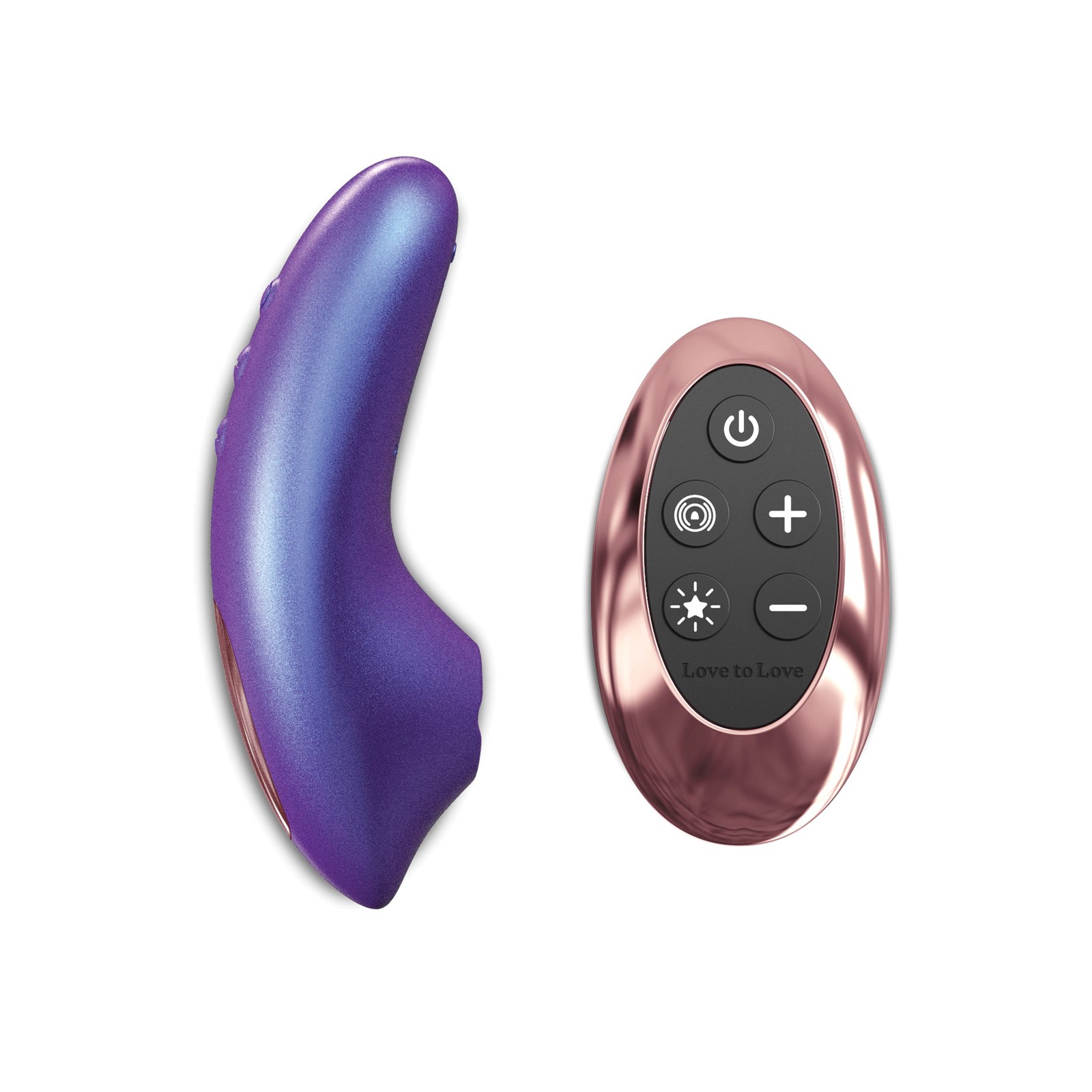 Mini Vibrador Love to Love Dreamer Tongue Flicker Noche Iridiscente