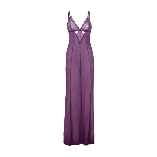 Katana Mesh Lace Gown Purple 1X/2X