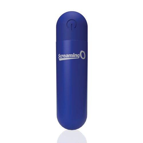 Rechargeable Soft Touch Bullet Blue