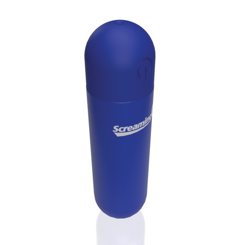 Rechargeable Soft Touch Bullet Blue