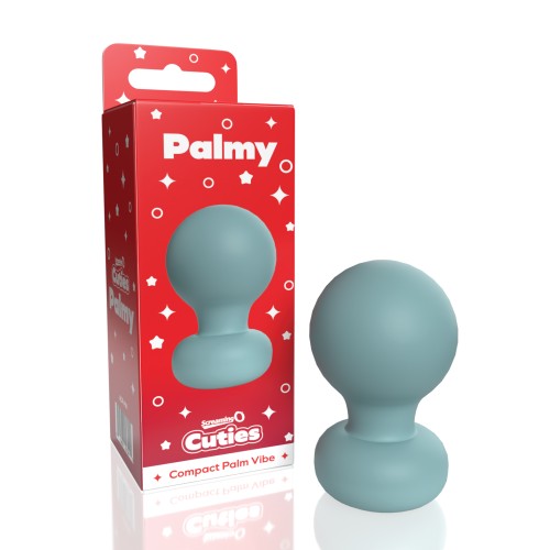 Screaming O Cuties Palmy Vibrator Powder Blue Compact