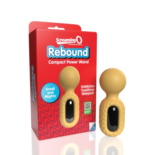 Screaming O Rebound Mini Varita de Poder - Poderosa y Portátil