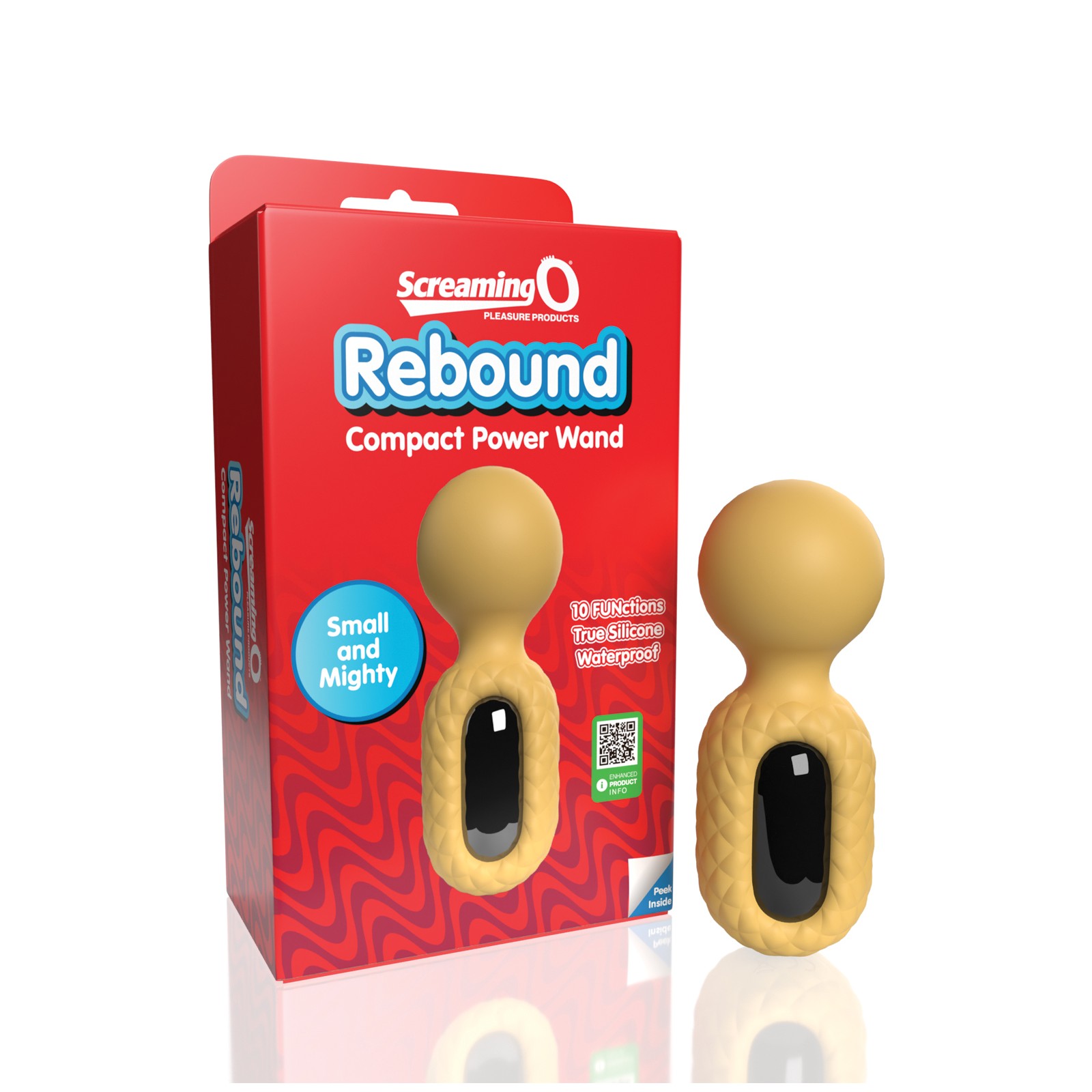 Screaming O Rebound Mini Varita de Poder - Poderosa y Portátil