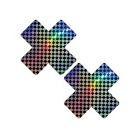 Neva Nude Holographic X Factor Pasties