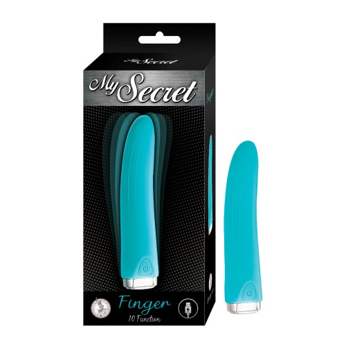 My Secret Finger Vibrator - Aqua for Intense Pleasure