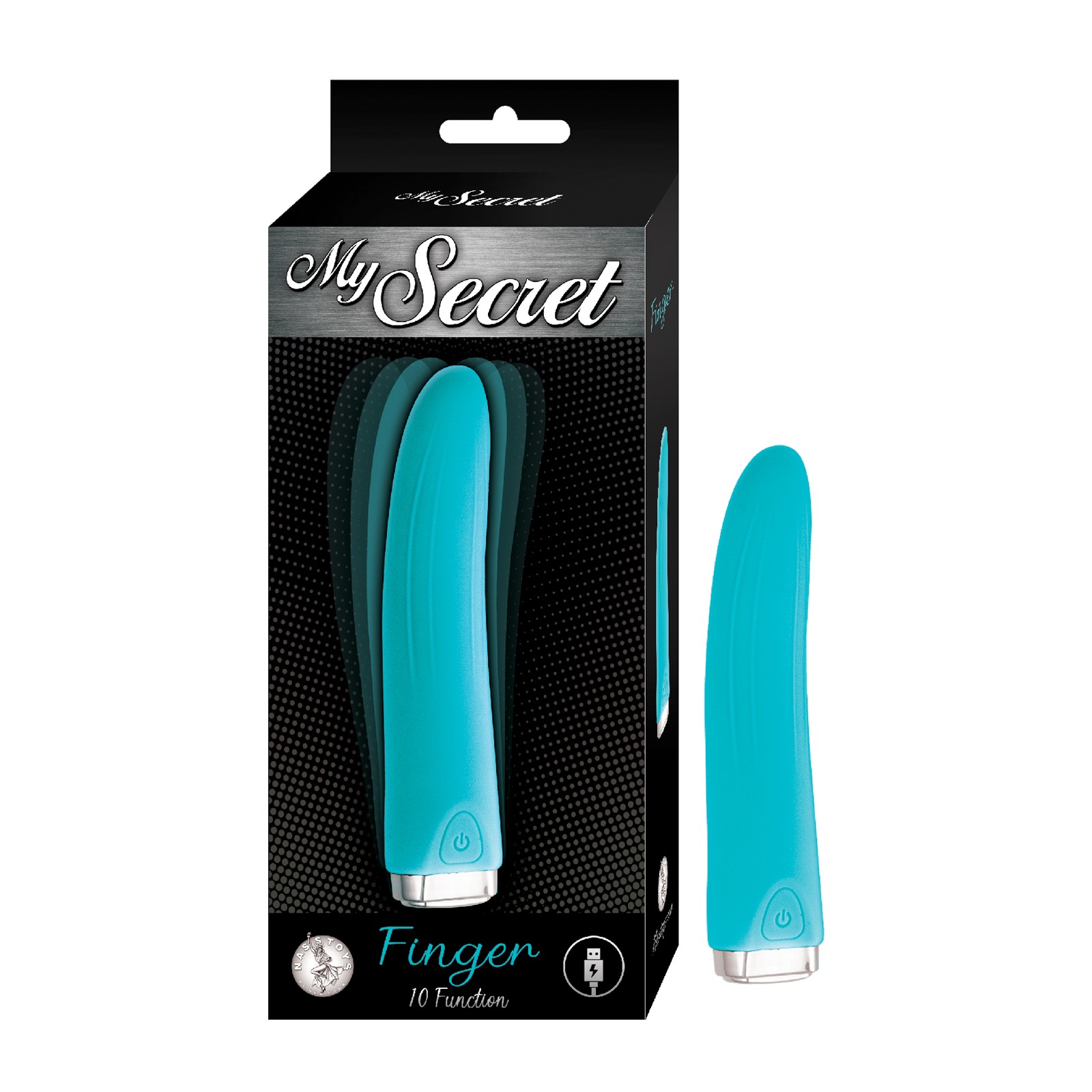 My Secret Finger Vibrator - Aqua for Intense Pleasure