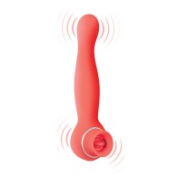 Blaze Luscious Licker Vibe - Coral Dual Function