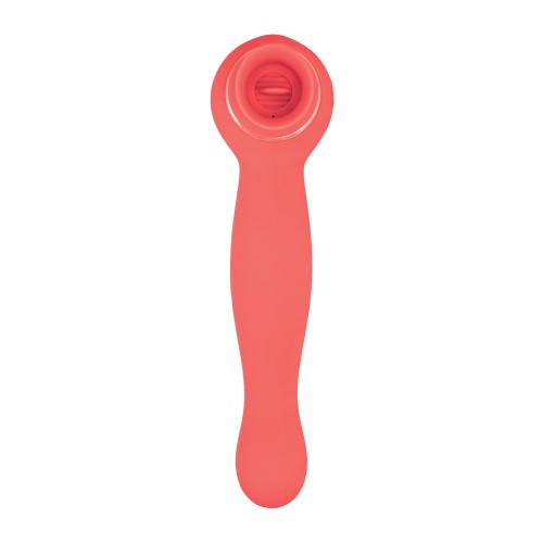 Blaze Luscious Licker Vibe - Coral Dual Function