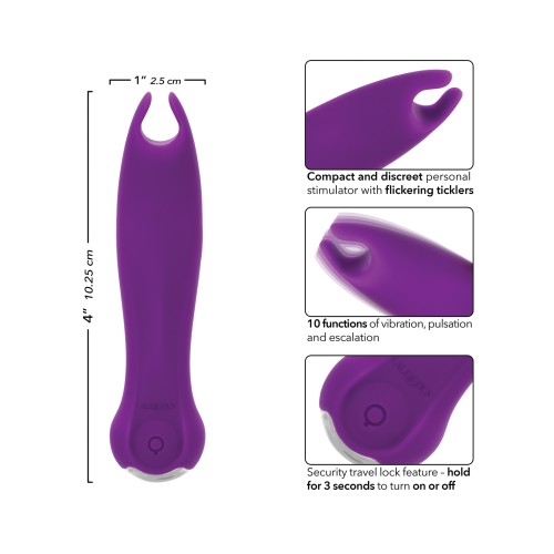 Kyst Teaser Stimulator with Flickering Ticklers - Purple