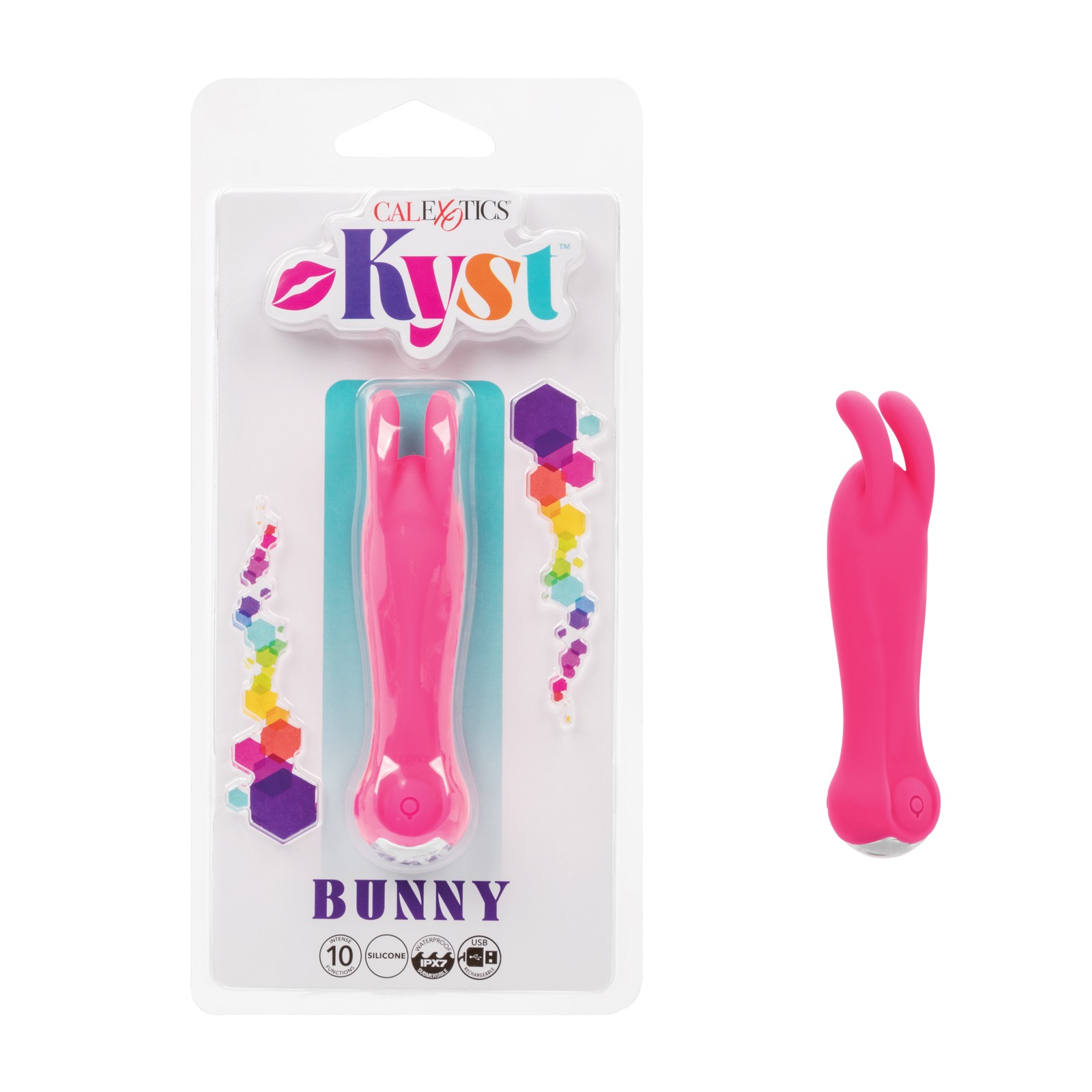 Estimulador Kyst Bunny con Orejas de Conejo - Rosa