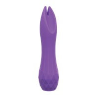 Gia Dual Flicker Vibrador Púrpura