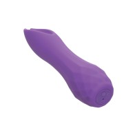 Gia Dual Flicker Vibrador Púrpura