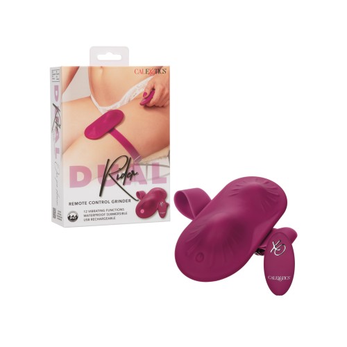 Magenta Dual Rider Remote Control Grinder for Intense Pleasure