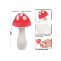 Naughty Bites Muff Shroom Playful Massager Red/White