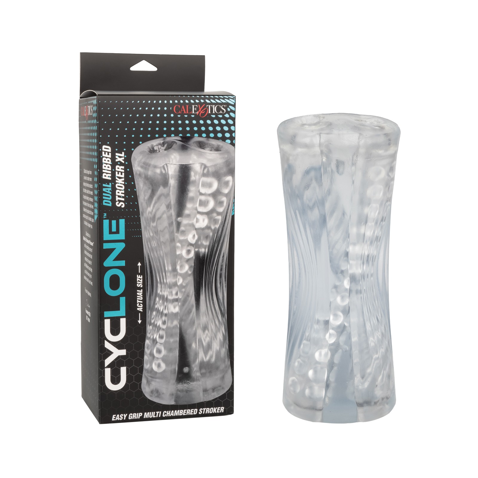 Cyclone Dual Ribbed Stroker XL for Maximum Pleasure