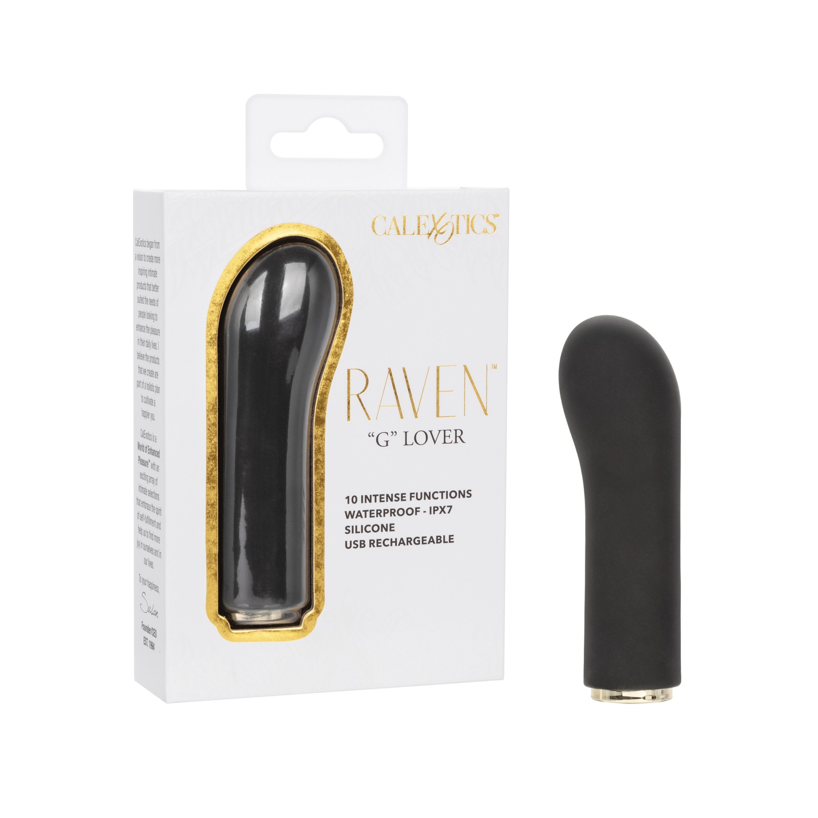 Raven G Lover Vibrator Black