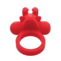 Couple's Enhancer Silicone Rechargeable The Matador Red