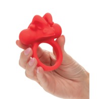 Couple's Enhancer Silicone Rechargeable The Matador Red