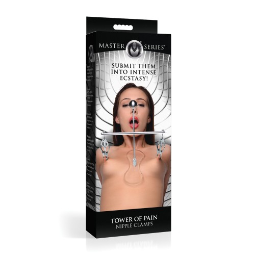 Master Series Tower of Pain Nipple Clamps