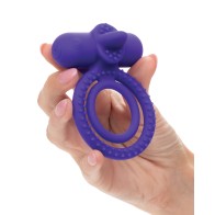 Silicone Rechargeable Dual Climaxer with Tongue