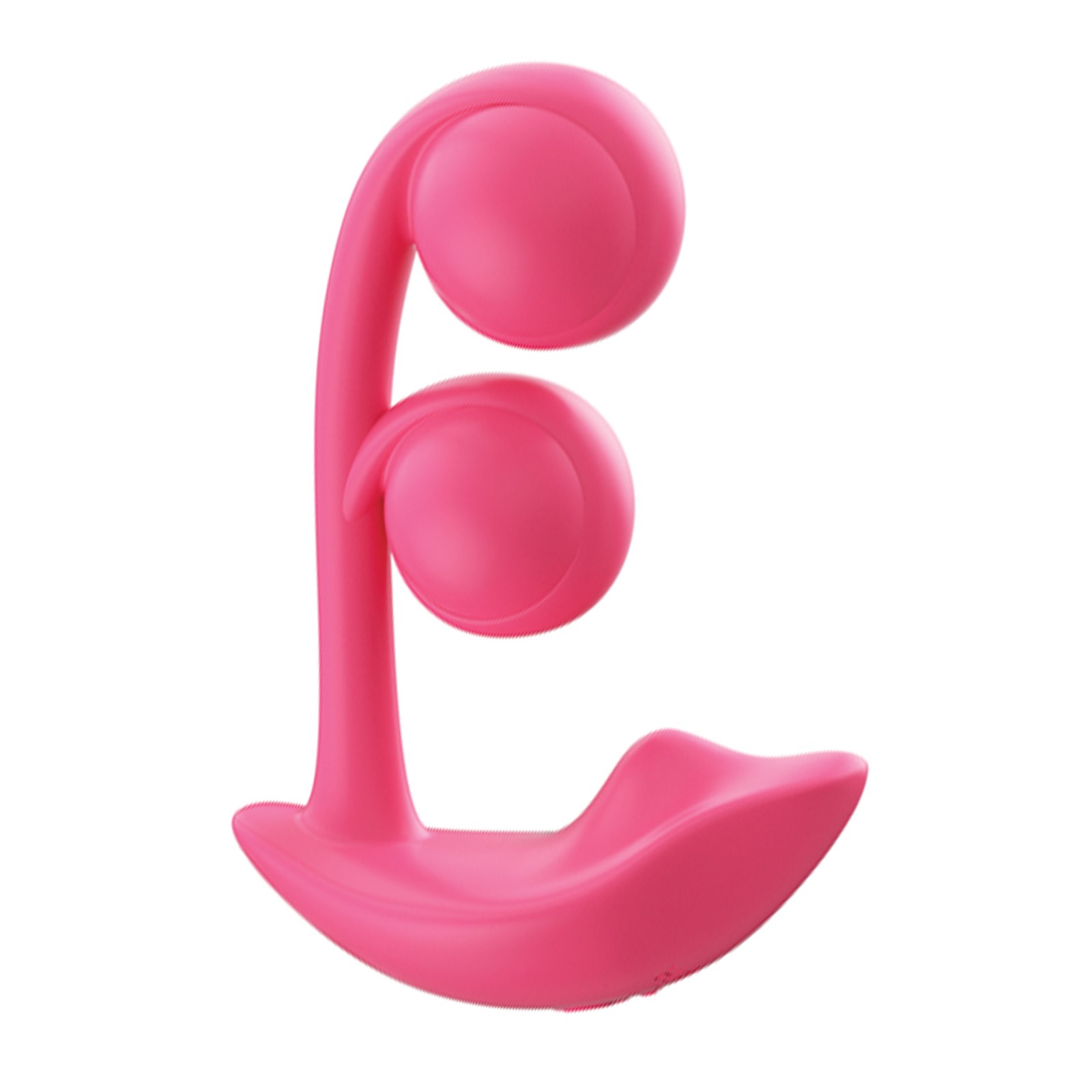 Melody Twin Balls Clit & G-Spot Vibrator - Pink