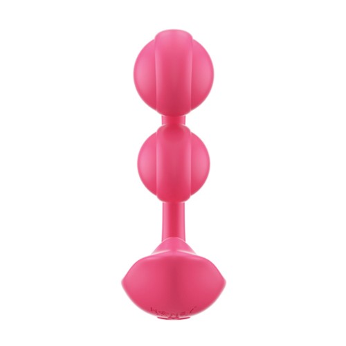 Melody Twin Balls Clit & G-Spot Vibrator - Pink