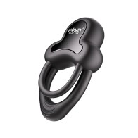 Vibrating Double Cock Ring with Clitoral Stimulator