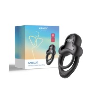 Anillo Doble Vibrador con Estimulador Clitorial