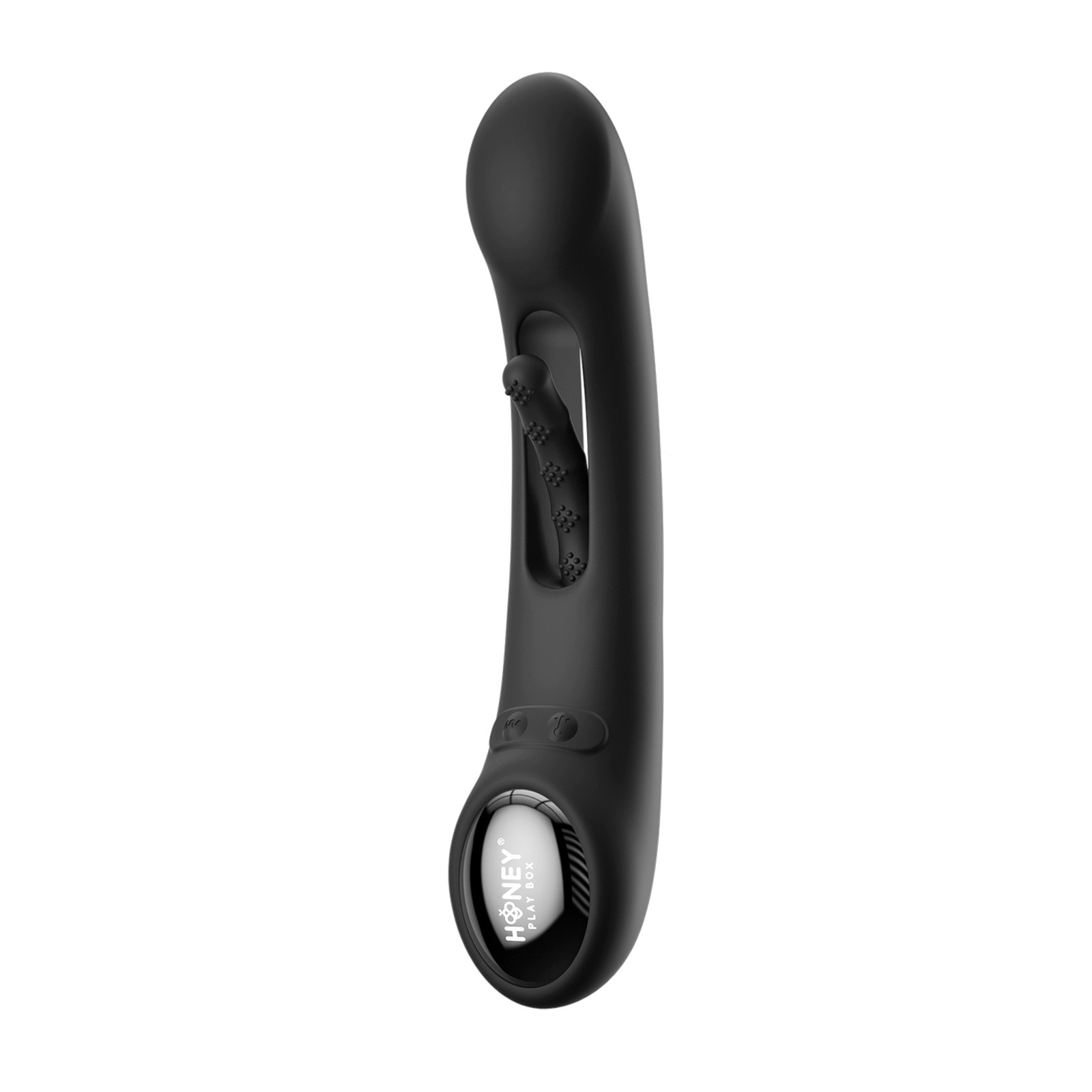 Tempo App-Controlled Flapping Vibrator - Black