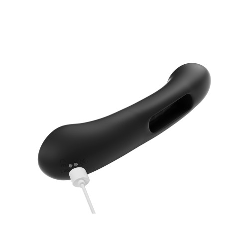 Tempo App-Controlled Flapping Vibrator - Black