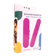 Pivot Flat Bullet Vibrator Pink