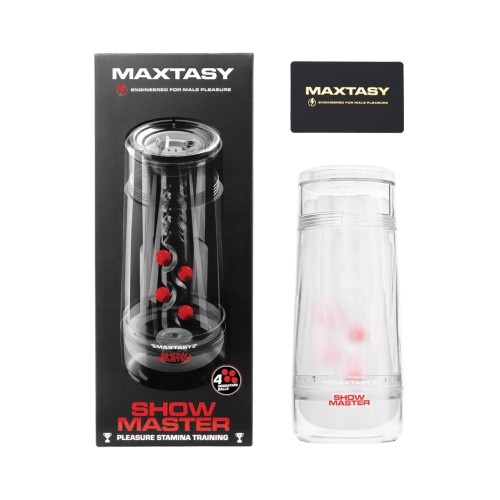 Stroker No Realista Maxtasy Show Master Transparente