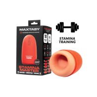 Maxtasy Stamina Master Estimulador Calentador Naranja