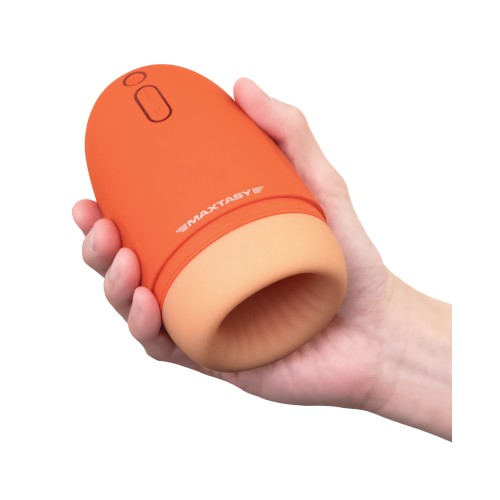 Maxtasy Stamina Master Heat up Stroker Orange