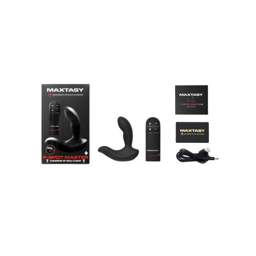 Maxtasy P-Spot Master con Control Remoto para Placer Intenso