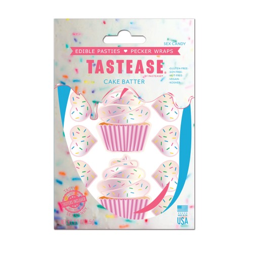 Pasties Comestibles Cupcake Tastease y Pecker Wraps