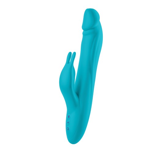 Vibrador Femme Funn Booster Rabbit XL Turquesa