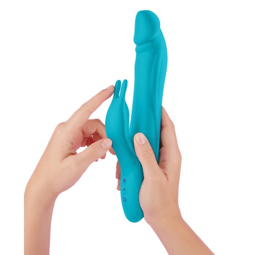 Vibrador Femme Funn Booster Rabbit XL Turquesa