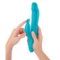 Vibrador Femme Funn Booster Rabbit XL Turquesa