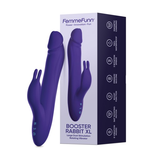 Femme Funn Booster Rabbit XL Purple for Enhanced Pleasure