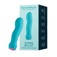 Bullet Sormi Con Forma de Dedo Femme Funn - Turquesa