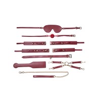 Kinky Play Box 8 pc Set Red Kit