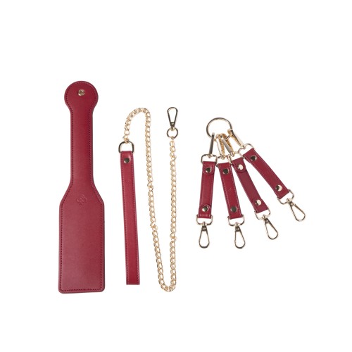 Kinky Play Box 8 pc Set Red Kit